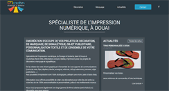 Desktop Screenshot of dmcreation.fr